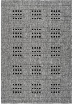Tapis Tressé Indonesia Gris