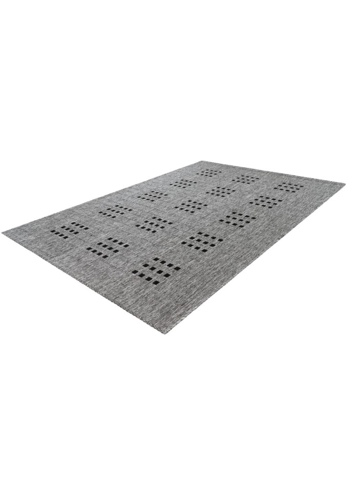 Tapis Tressé Indonesia Gris