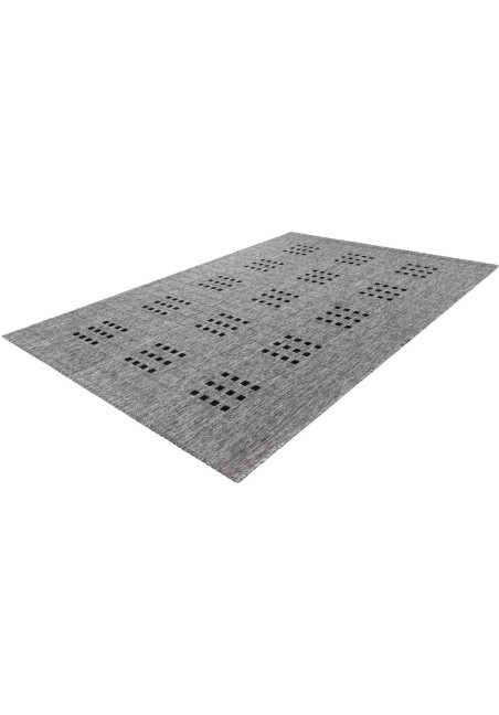 Tapis Tressé Indonesia Gris