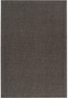 tapis tressé Indonesia marron
