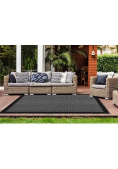 Tapis Tressé Indonesia Gris 2