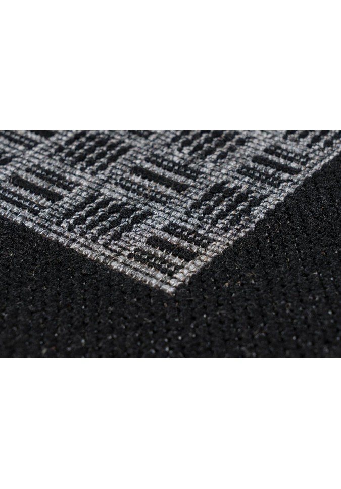 Tapis Tressé Indonesia Gris