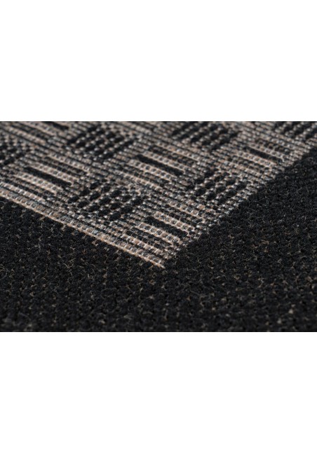 Tapis tressé Indonesia Taupe