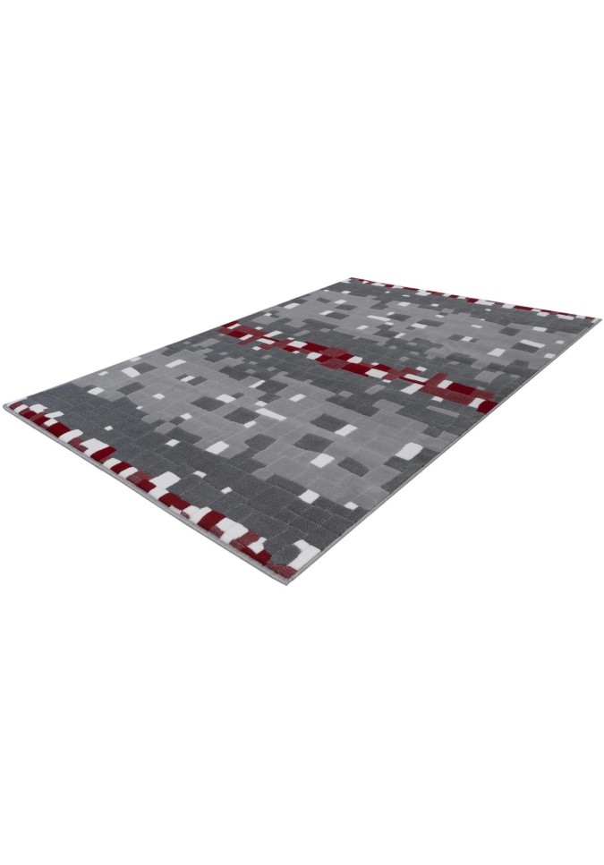 Tapis Design - Multicolore / Rouge - Vancouver 210