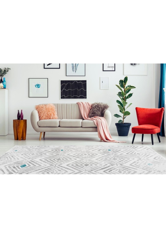 Vancouver 410 Blanc / Gris