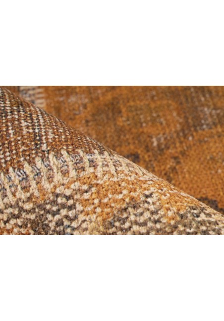 Tapis à poils plats Doré - Faye 525