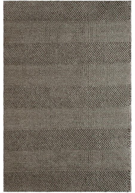 Tapis 100% Laine Taupe - Dakoka
