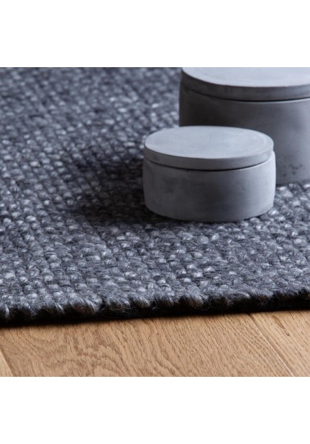 Tapis Laine - My Eskil 515 - Gris Anthracite