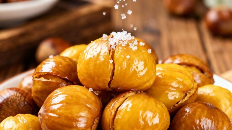 Fini de galérer à les ouvrir et cuisiner : les châtaignes sont ultra fondantes en 15 minutes grâce au airfryer