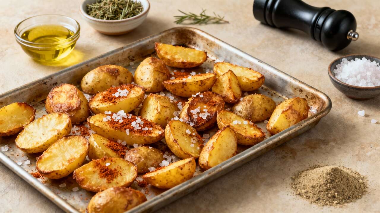 Voici ma méthode express pour réussir des pommes de terre dorées et croustillantes au four