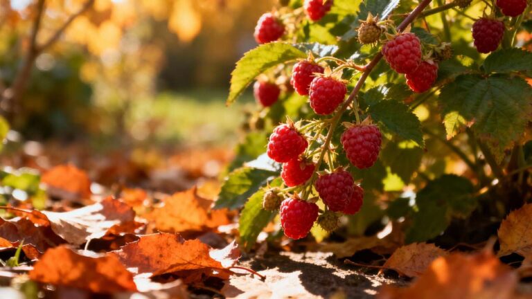C'est le meilleur engrais pour framboisier et on l'obtient facilement, avec ce déchet que nous produisons tous en automne