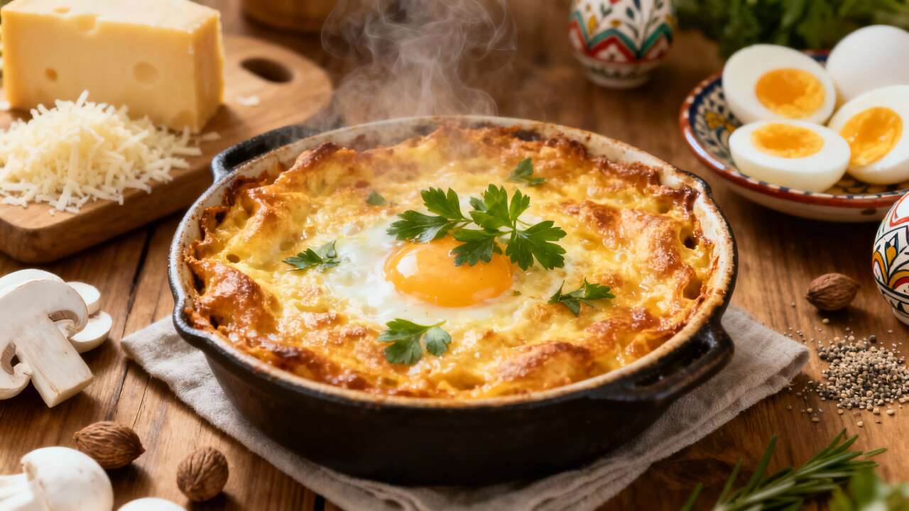 Ma recette préférée en fin de mois : le gratin d’œufs durs : économique, gourmand plaît à toute la famille