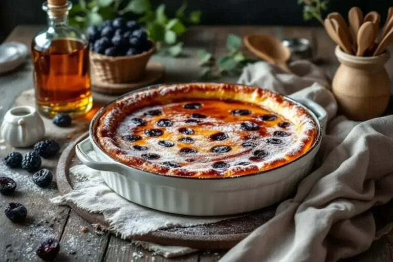 La recette originale du far breton aux pruneaux par Cyril Lignac