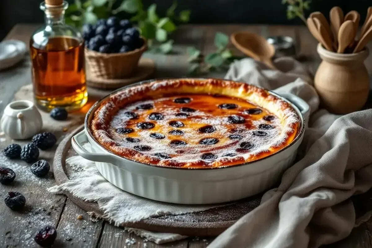 La recette originale du far breton aux pruneaux par Cyril Lignac