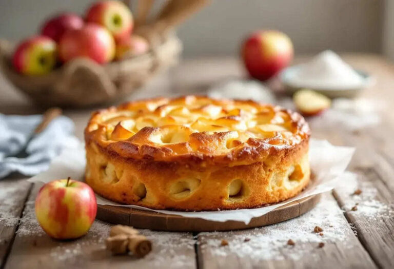 Julie Andrieu dévoile son gâteau aux pommes favori « largement supérieur à une simple tarte »