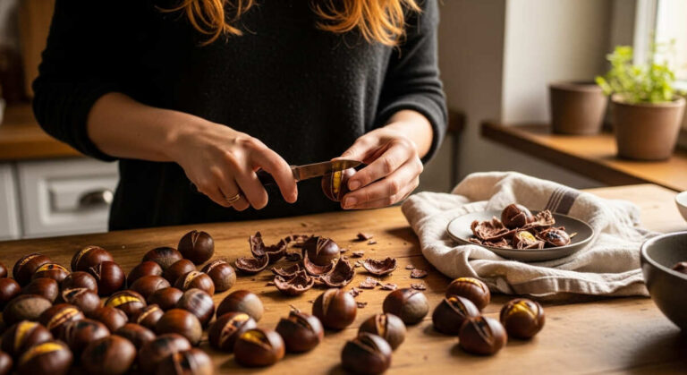 Ce détail que tout le monde oublie transforme vos châtaignes moelleuses en petits cailloux insipides