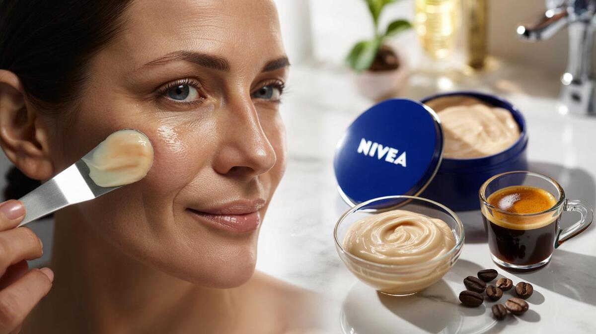 Crème Nivea et café : l’astuce maison qui lisse l’apparence des rides et dope l’hydratation