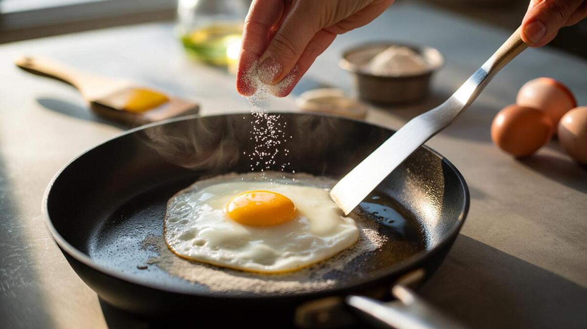 Œufs au plat : l’astuce imparable pour qu’ils ne collent plus