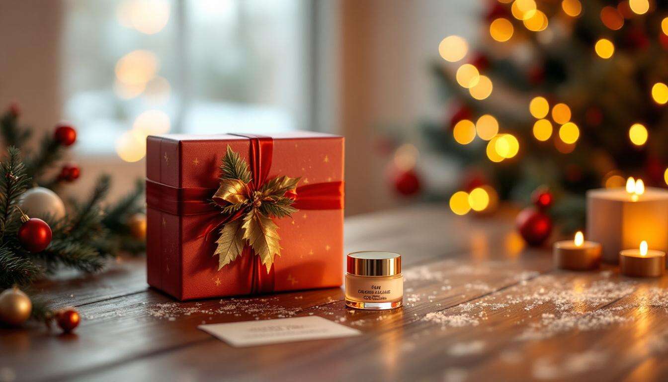 Nous avons trouvé un coffret de Noël beauté, noté 100/100 sur Yuka, à moins de 35€ : une routine anti-âge au collagène
