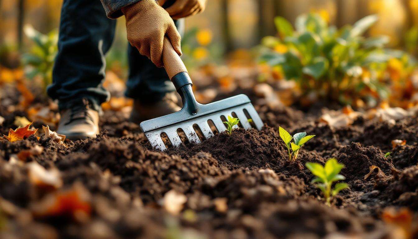 Ce geste simple en automne transforme votre sol pour un potager florissant au printemps : découvrez comment l'aplanir et utiliser engrais verts et paillage