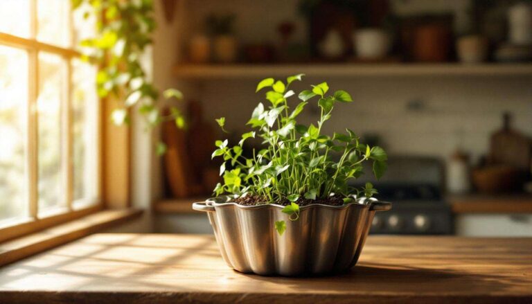 Ce moule à Bundt transformé : déco, jardinière, luminaire... Découvrez ses usages créatifs à la maison