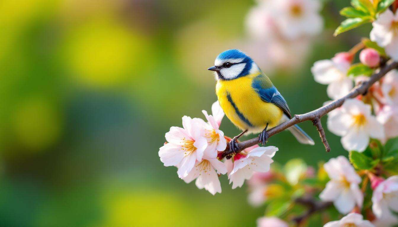 La présence d’une mésange dans votre jardin a une véritable signification