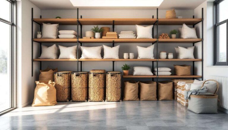 Optimisez enfin le rangement de vos pellets à la maison : ce qui marche vraiment pour un rangement net et efficace