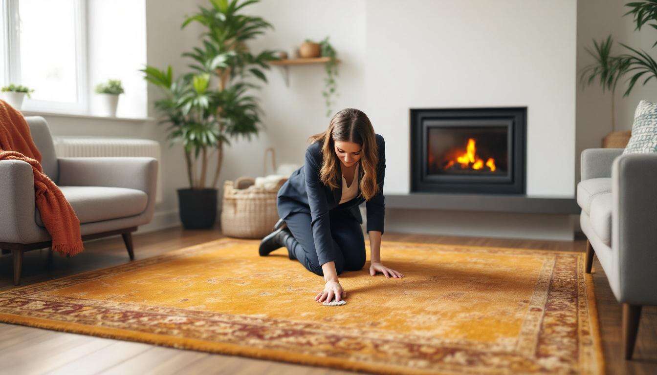 Ce que les chauffagistes conseillent de faire à vos tapis avant que le froid ne s'installe chez vous