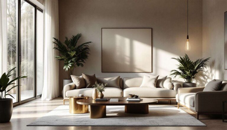 Mon salon paraît signé par un architecte star – tout ça pour un seul détail revisité