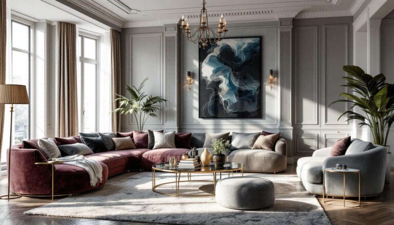 Adieu le blanc et le beige : cette nouvelle teinte prestige venue du luxe fait chavirer les décorateurs