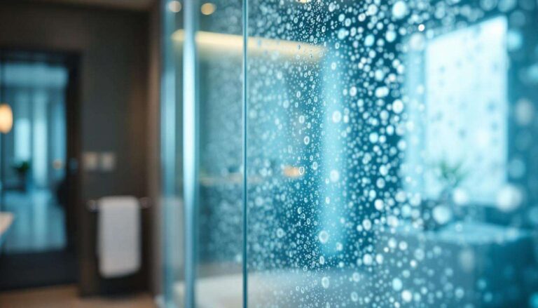 Comment les hôtels de luxe effacent le calcaire incrusté sur les parois de douche et retrouvent une transparence parfaite en 2 minutes chrono