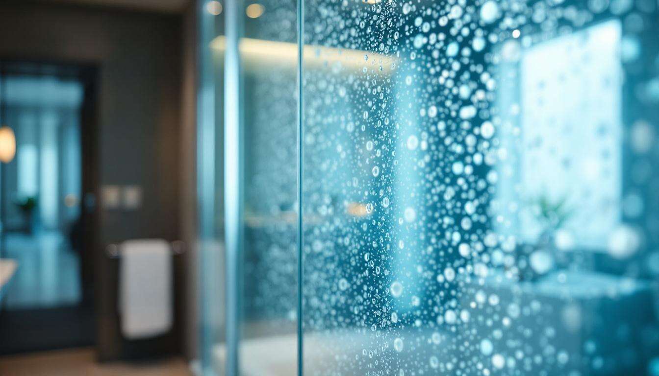 Comment les hôtels de luxe effacent le calcaire incrusté sur les parois de douche et retrouvent une transparence parfaite en 2 minutes chrono