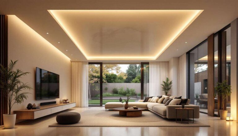 Fini les faux plafonds LED : ces nouvelles tendances transforment l’ambiance des rénovations en 2025