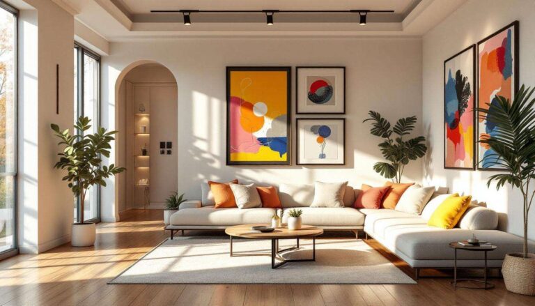 L’art au cœur de la rénovation d’un appartement familial