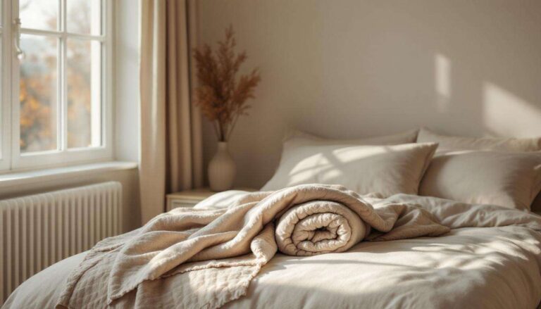 Ce rituel minimaliste pour préparer votre literie d'hiver dès l'automne (et éviter couettes inutiles, punaises de lit et dépenses en trop)