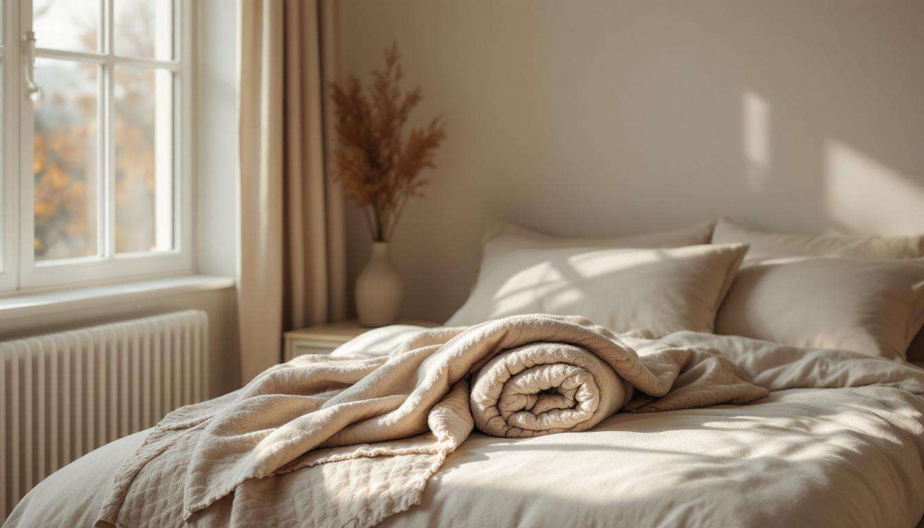 Ce rituel minimaliste pour préparer votre literie d'hiver dès l'automne (et éviter couettes inutiles, punaises de lit et dépenses en trop)