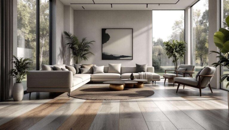 Fini carrelage et béton ciré : la nouvelle tendance sol de 2026 casse tous les codes