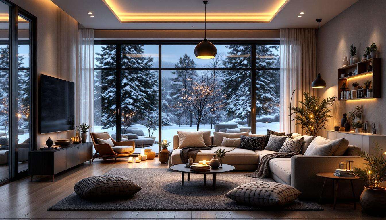 Éclairage du salon en hiver : ces ampoules LED froides épuisent votre cerveau, voici la température à viser