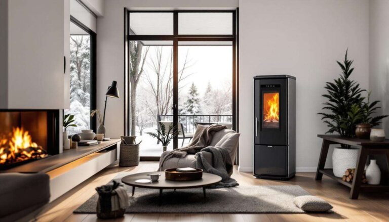 Fini la corvée des sacs à porter cet hiver : ce rangement révolutionnaire pour pellets combine design et gain de temps