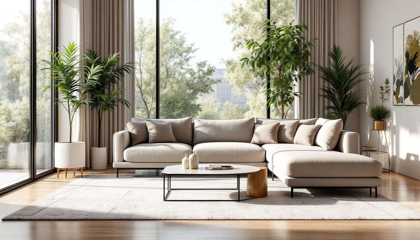 Ce que font désormais tous les beaux salons : la disposition du canapé qui change tout en 2026