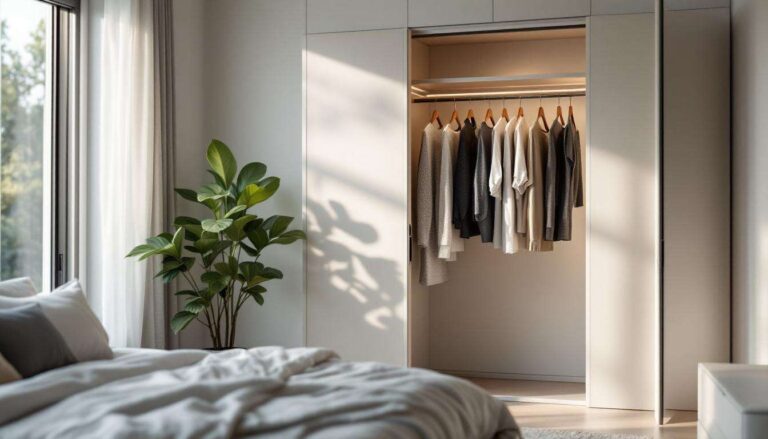 « Je ne veux plus de dressing fermé » : ce choix malin adopté par de nombreux Français facilite le rangement des vêtements