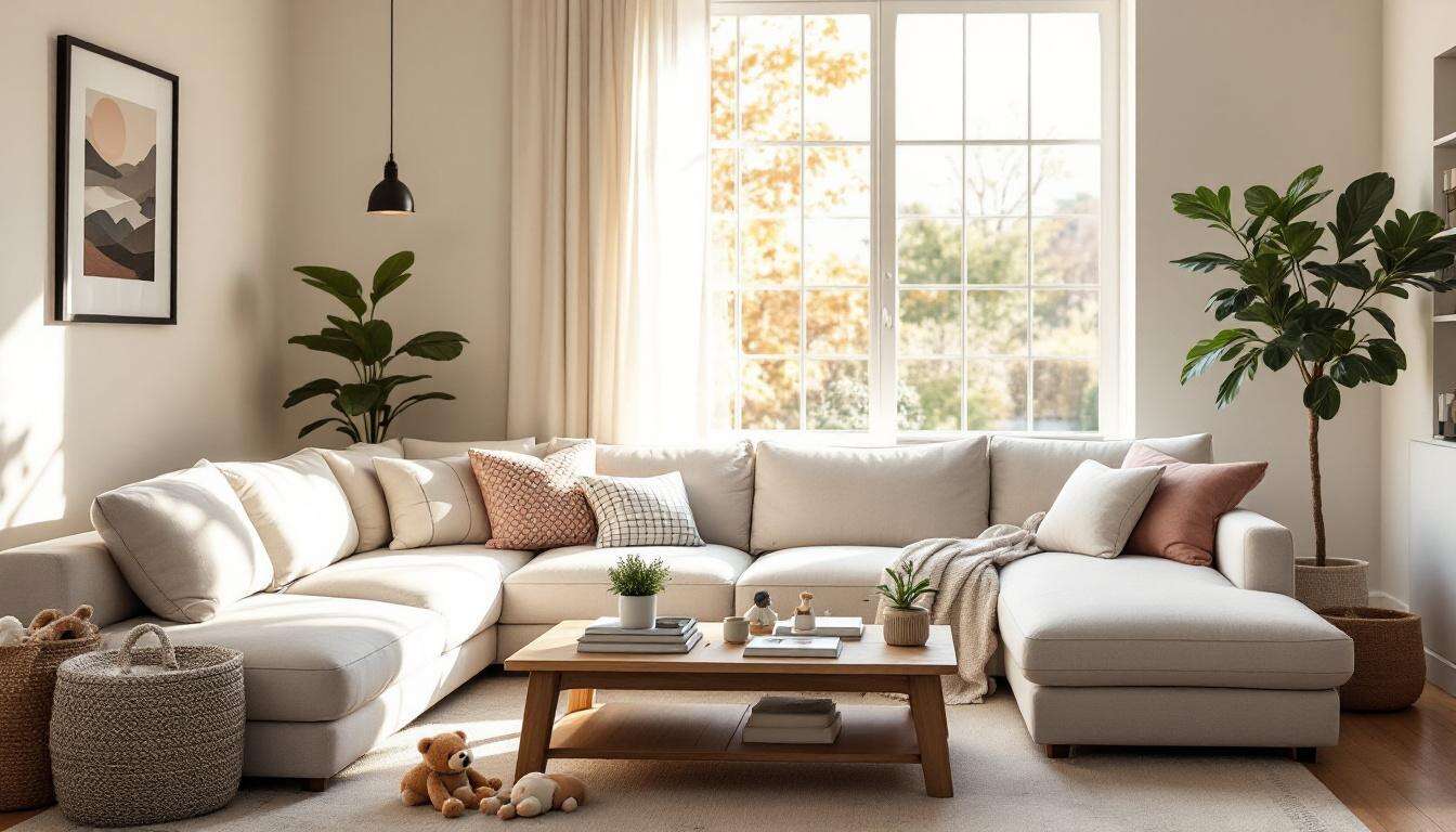 Le canapé parfait pour les grandes familles : ce 4 places avec méridienne à moins de 910 € chez IKEA va faire des heureux