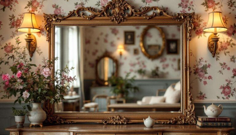 Fini les miroirs organiques, en 2026, cette forme de miroir vintage signe son grand retour