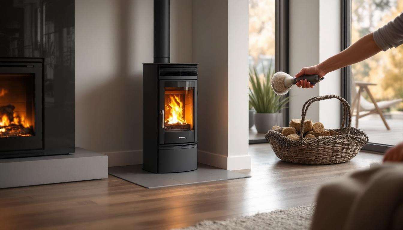 Le goupillon : l'outil indispensable pour nettoyer et optimiser l'efficacité de votre poêle à granulés