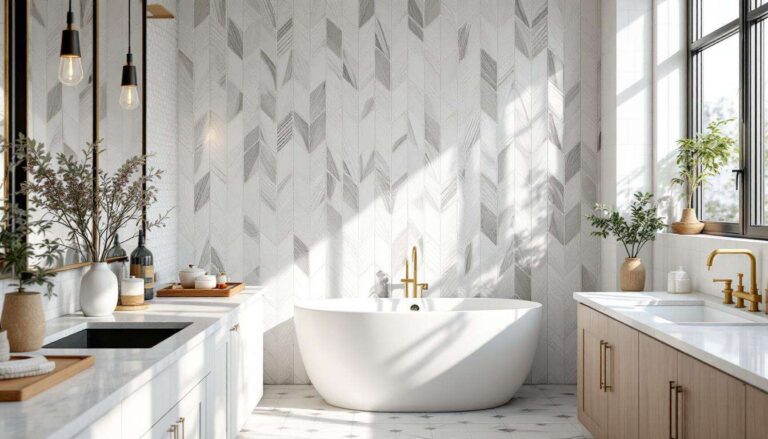 Adieu le carrelage métro blanc : voici le nouvel incontournable des salles de bain et cuisine