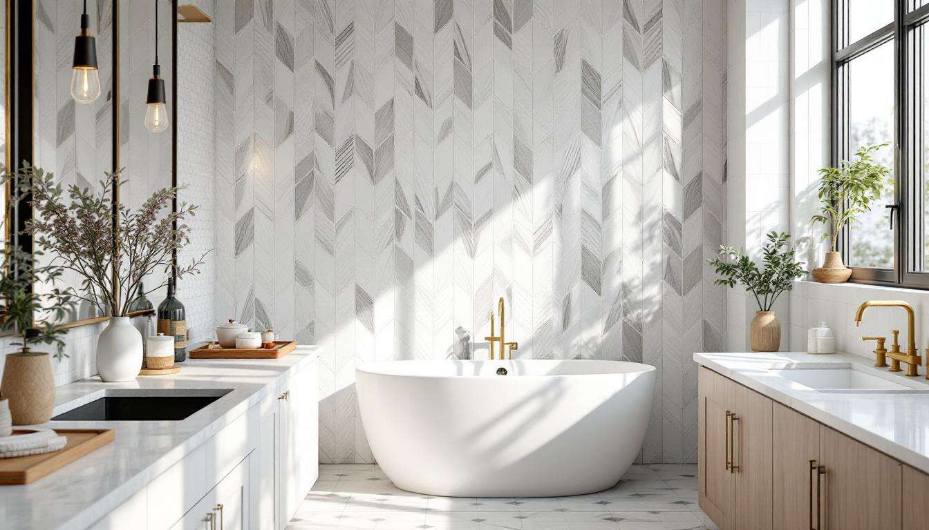 Adieu le carrelage métro blanc : voici le nouvel incontournable des salles de bain et cuisine