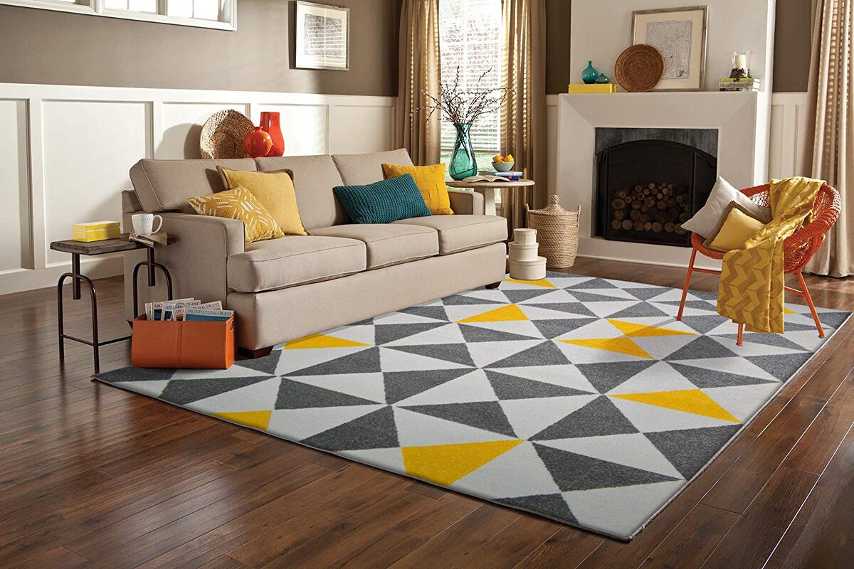 Tapis dans un salon moderne