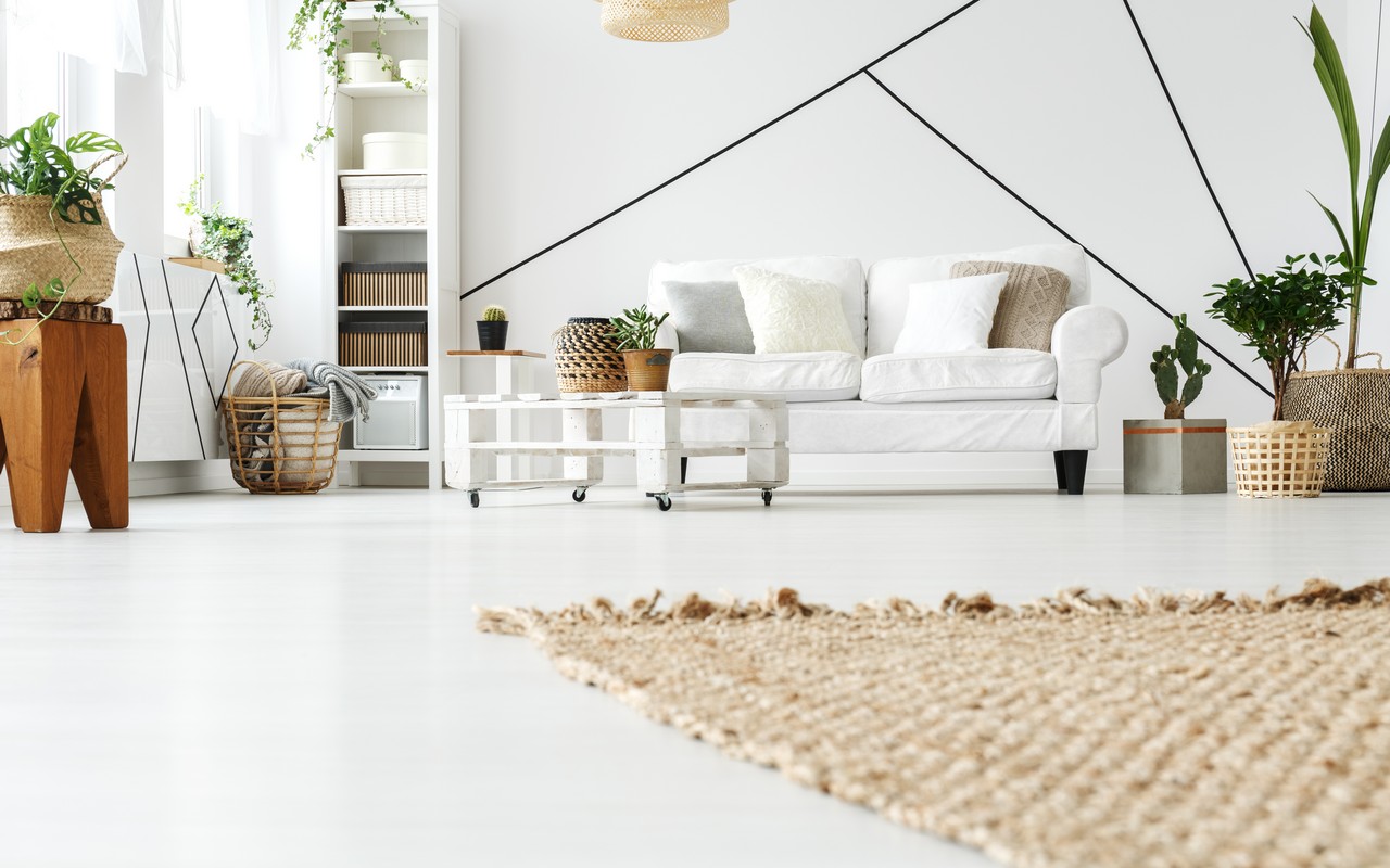 positionner un tapis